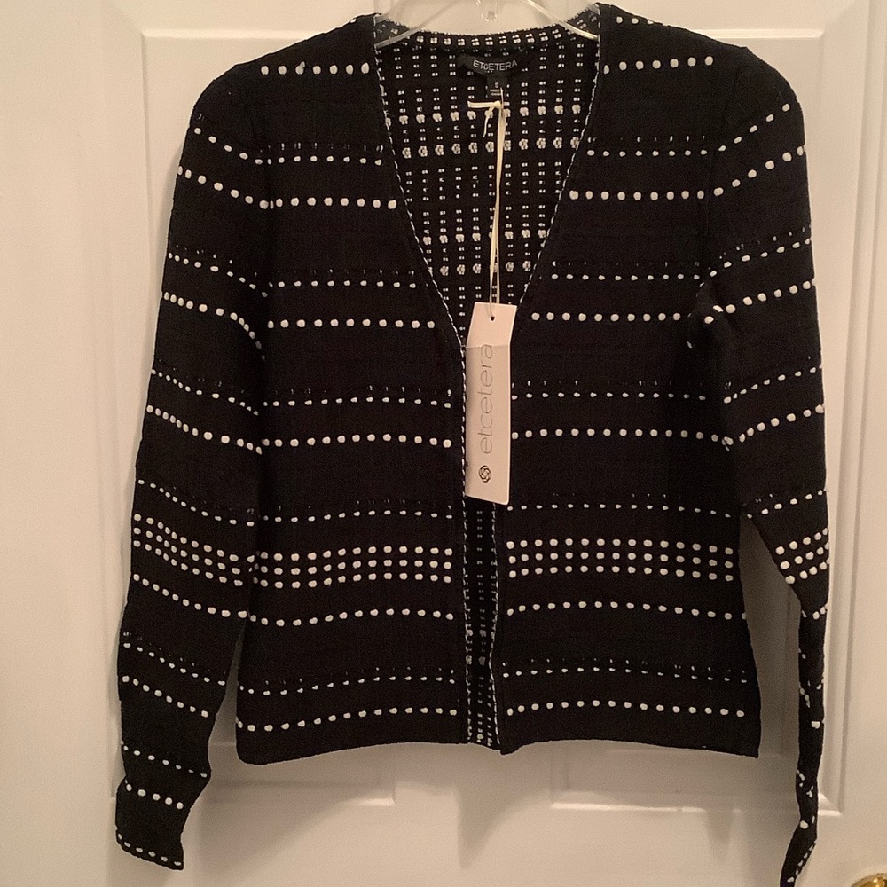 Black and White Women's Sweater